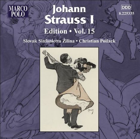 Johann Strauss I (1804-1849): Johann Strauss Edition Vol.15, CD