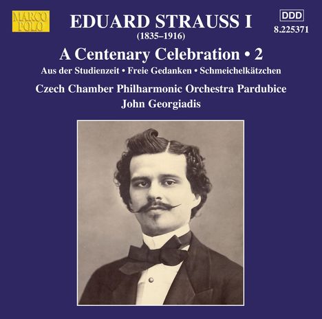 Eduard Strauss (1835-1916): Eduard Strauss I - A Centenary Celebration Vol.2, CD