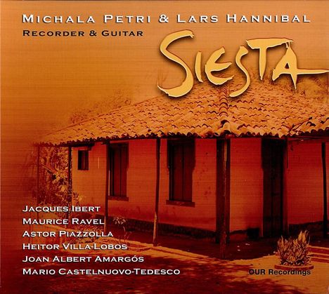 Michala Petri &amp; Lars Hannibal - Siesta, CD