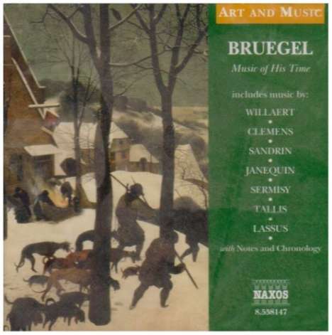 Pieter Bruegel - Music of His Time, CD