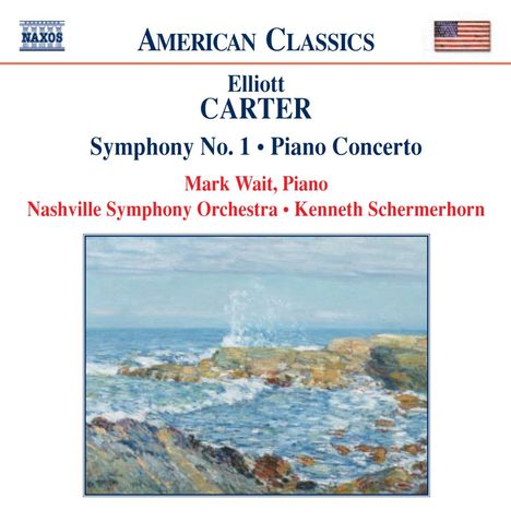 Elliott Carter (1908-2012): Symphonie Nr.1, CD