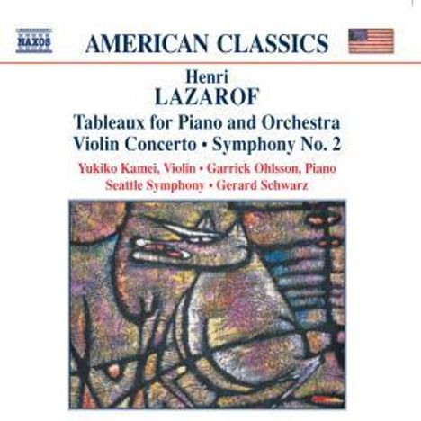 Henri Lazaroff (1932-2013): Symphonie Nr.2, CD