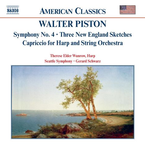 Walter Piston (1894-1976): Symphonie Nr.4, CD