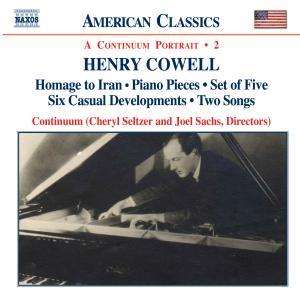 Henry Cowell (1897-1965): Instrumental,Chamber &amp; Vocal Music 2, CD