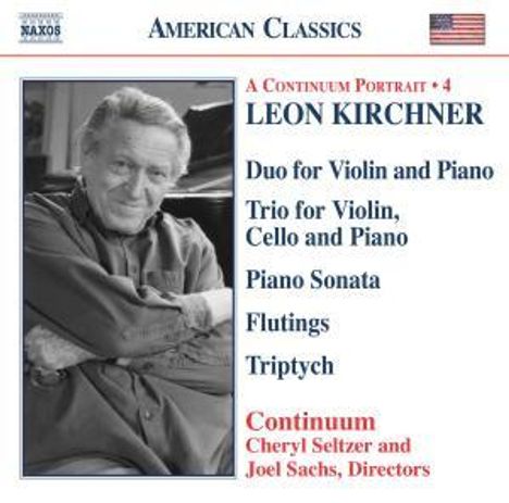 Leon Kirchner (1919-2009): Triptych für Cello &amp; Violine, CD