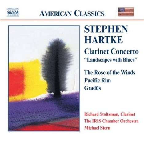 Stephen Hartke (geb. 1952): Klarinettenkonzert "Landscapes with Blues", CD