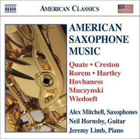 Alex Mitchell - American Saxophone Music, CD