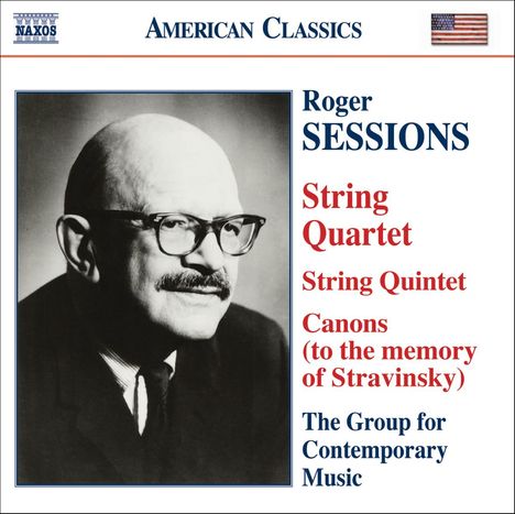 Roger Sessions (1896-1985): Streichquartett Nr.1, CD