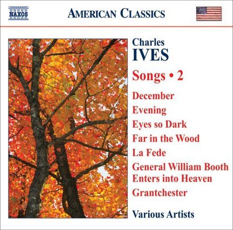 Charles Ives (1874-1954): Lieder Vol.2, CD