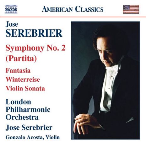 Jose Serebrier (geb. 1938): Symphonie Nr.2 "Partita", CD