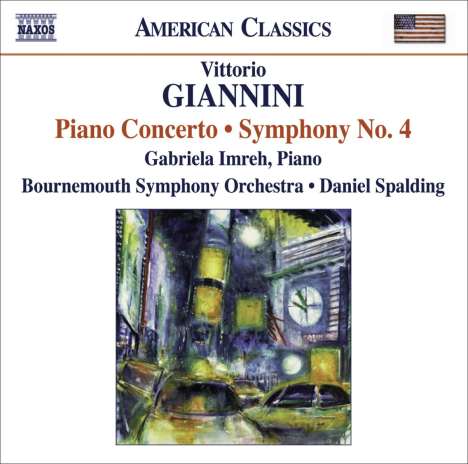 Vittorio Giannini (1903-1966): Symphonie Nr.4, CD