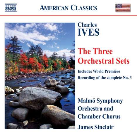 Charles Ives (1874-1954): Orchestral Sets Nr.1-3, CD