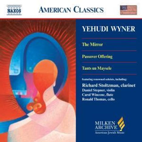 Yehudi Wyner (geb. 1929): The Mirror, CD