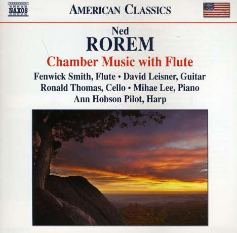 Ned Rorem (1923-2022): Kammermusik für Flöte, CD