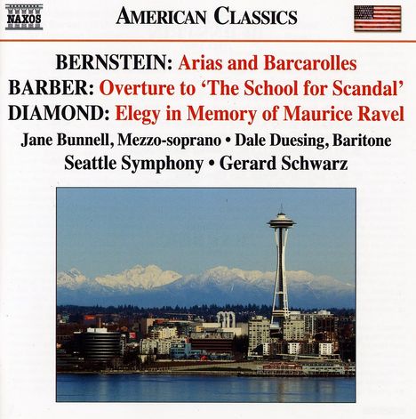 Leonard Bernstein (1918-1990): Arias &amp; Barcarolles, CD