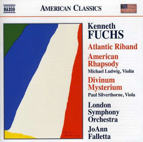 Kenneth Fuchs (geb. 1956): Konzert für Viola &amp; Orchester "Divinum Mysterium", CD