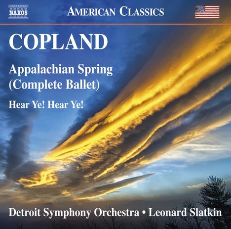 Aaron Copland (1900-1990): Appalachian Spring, CD