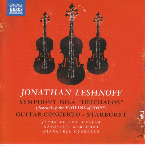 Jonathan Leshnoff (geb. 1973): Symphonie Nr.4 "Heichalos", CD
