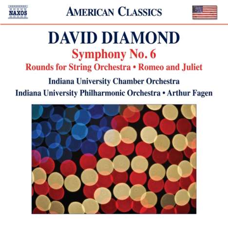 David Diamond (1915-2005): Symphonie Nr.6, CD