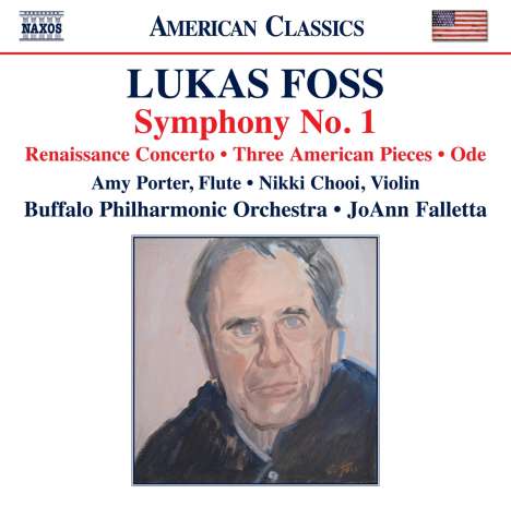 Lukas Foss (1922-2009): Symphonie Nr.1, CD