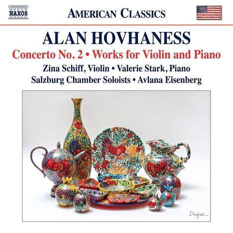 Alan Hovhaness (1911-2000): Concerto Nr.2 für Violine & Ensemble, CD