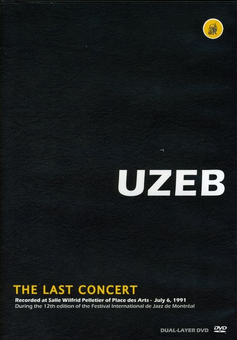 Uzeb: The Last Concert (1991), DVD
