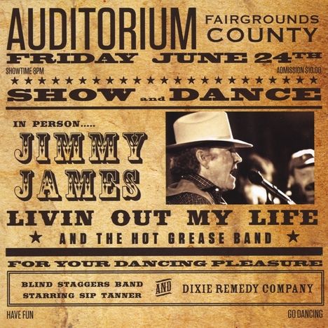Jimmy James: Livin Out My Life, CD