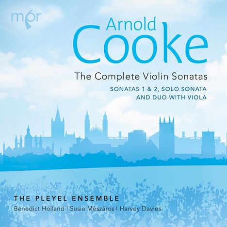 Arnold Cooke (1906-2005): Violinsonaten Nr.1 &amp; 2, CD