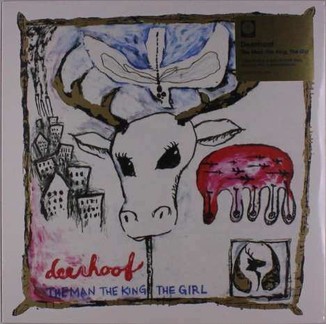 Deerhoof: The Man,The King,The Girl (Clear with Gold &amp; Blue Splatter Vinyl), LP