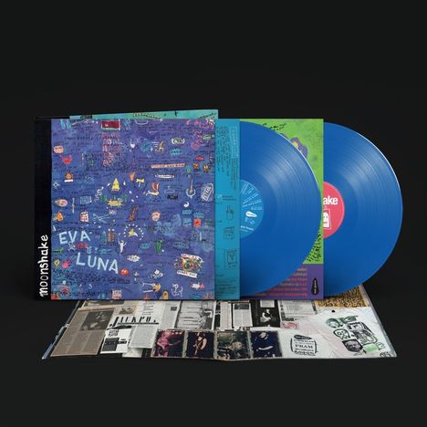 Moonshake: Eva Luna (remastered) (Limited Edition) (Blue Vinyl), 2 LPs