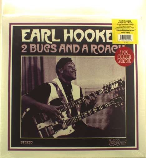 Earl Hooker: 2 Bugs &amp; A Roach (180g) (Limited Edition) (Gold Vinyl), LP