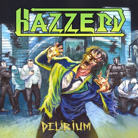 Hazzerd: Delirium (Limited Edition) (Blue/Green Haze Vinyl), LP