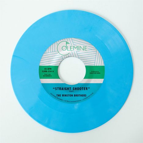 Winston Brothers: Straight Shooter / Island Travel (Limited Indie Edition) (Sky Blue Vinyl), Single 7"