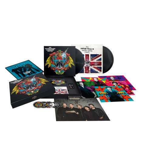 Die Toten Hosen: Laune der Natur (180g) (Limited Numbered Deluxe Boxset) (inkl. »Learning English Lesson 2«), 3 LPs und 2 CDs