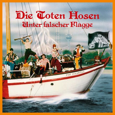 Die Toten Hosen: Unter falscher Flagge 1984 – 2024: Die 40 Jahre-Jubiläumsedition (180g) (Limitierte &amp; nummerierte Edition), 1 LP und 2 CDs