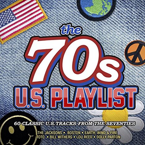The 70' U.S. Playlist, 3 CDs