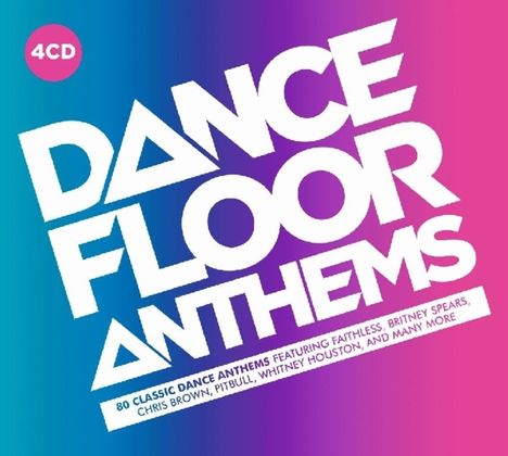 Dancefloor Anthems, 4 CDs