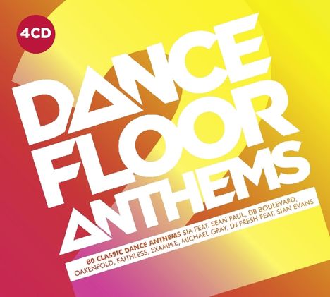 Dancefloor Anthems 2, 4 CDs