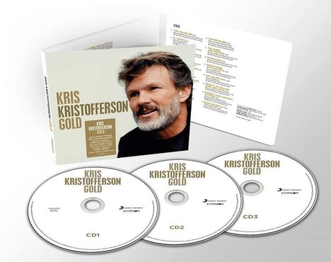 Kris Kristofferson: Gold, 3 CDs