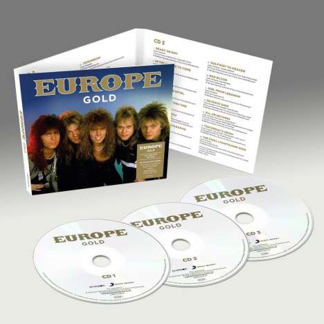 Europe: Gold, 3 CDs