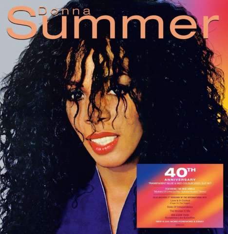 Donna Summer: Donna Summer (40th Anniversary Edition) (Blue &amp; Red Vinyl), 2 LPs