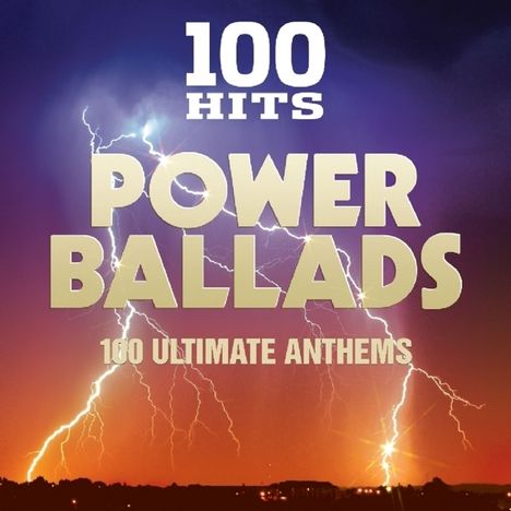 100 Hits: Power Ballads, 5 CDs