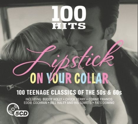 100 Hits - Lipstick On Your Collar, 5 CDs