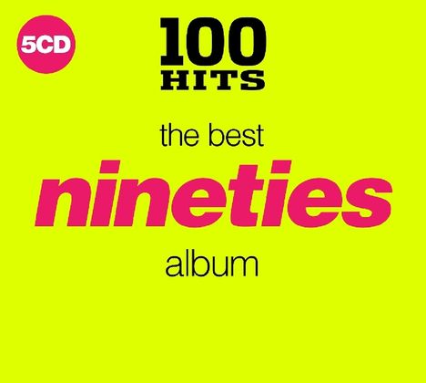 100 Hits: Best 90's Album, 5 CDs