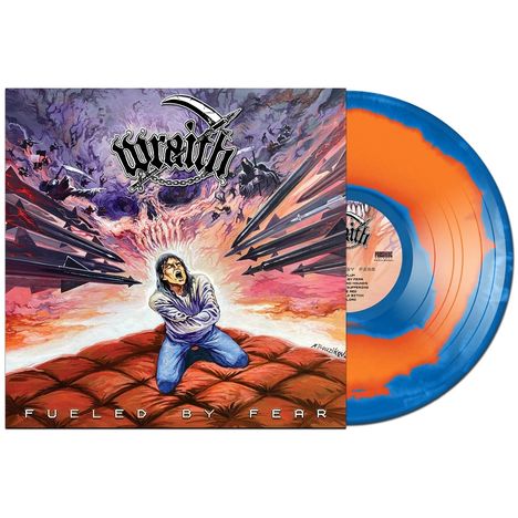The Wraith: Fueled By Fear (Limited Edition) (Blue &amp; Orange Starburst Vinyl), LP