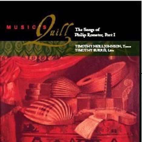 Philip Rosseter (1568-1623): The Songs of Philip Rosseter Part I, CD