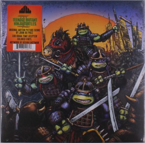 John Du Prez (geb. 1946): Teenage Mutant Ninja Turtles Part III (180g) (Colored Vinyl), LP