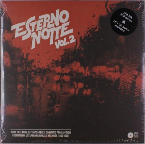 Filmmusik: Esterno Notte Vol. 2  (Limited-Edition), 1 LP und 1 CD