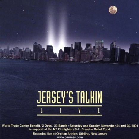 Jersey's Talkin: Jersey's Talkin-Live, CD