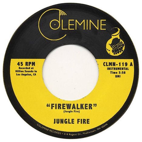 Jungle Fire: 7-Firewalker/Chalupa, Single 12"